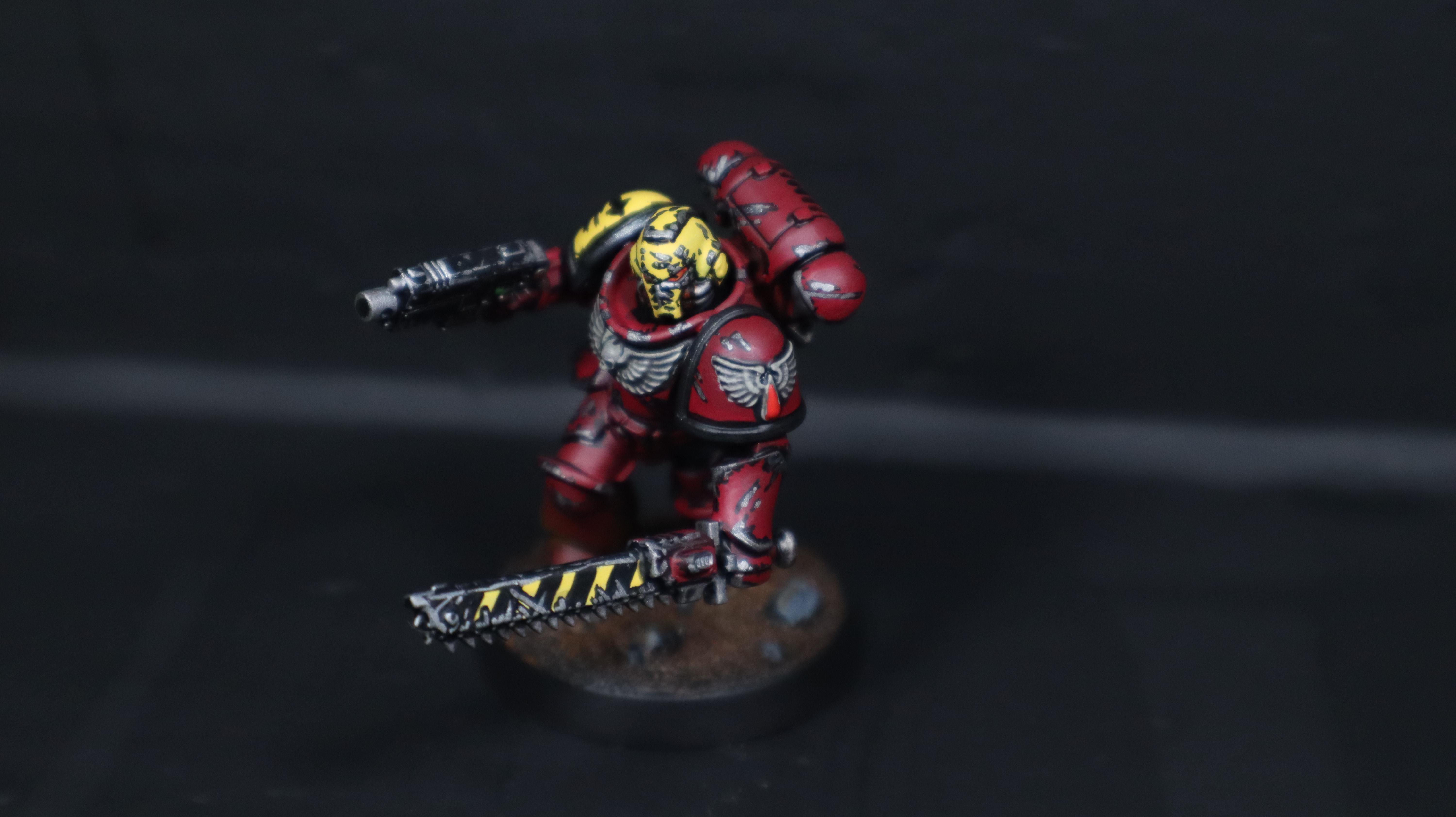 Warhammer 40K - Space Marines Blood Angels Assault Intercessors, Figurines Et Pièces Détachées à Monter